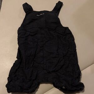 Tartine et Chocolat Checkered Dark Overalls 90